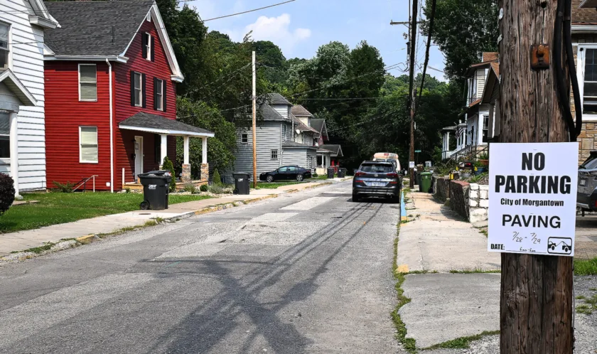 Morgantown paving picks up after project delayed in 2025